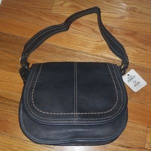 Fossil Straton Flap Black handbag
